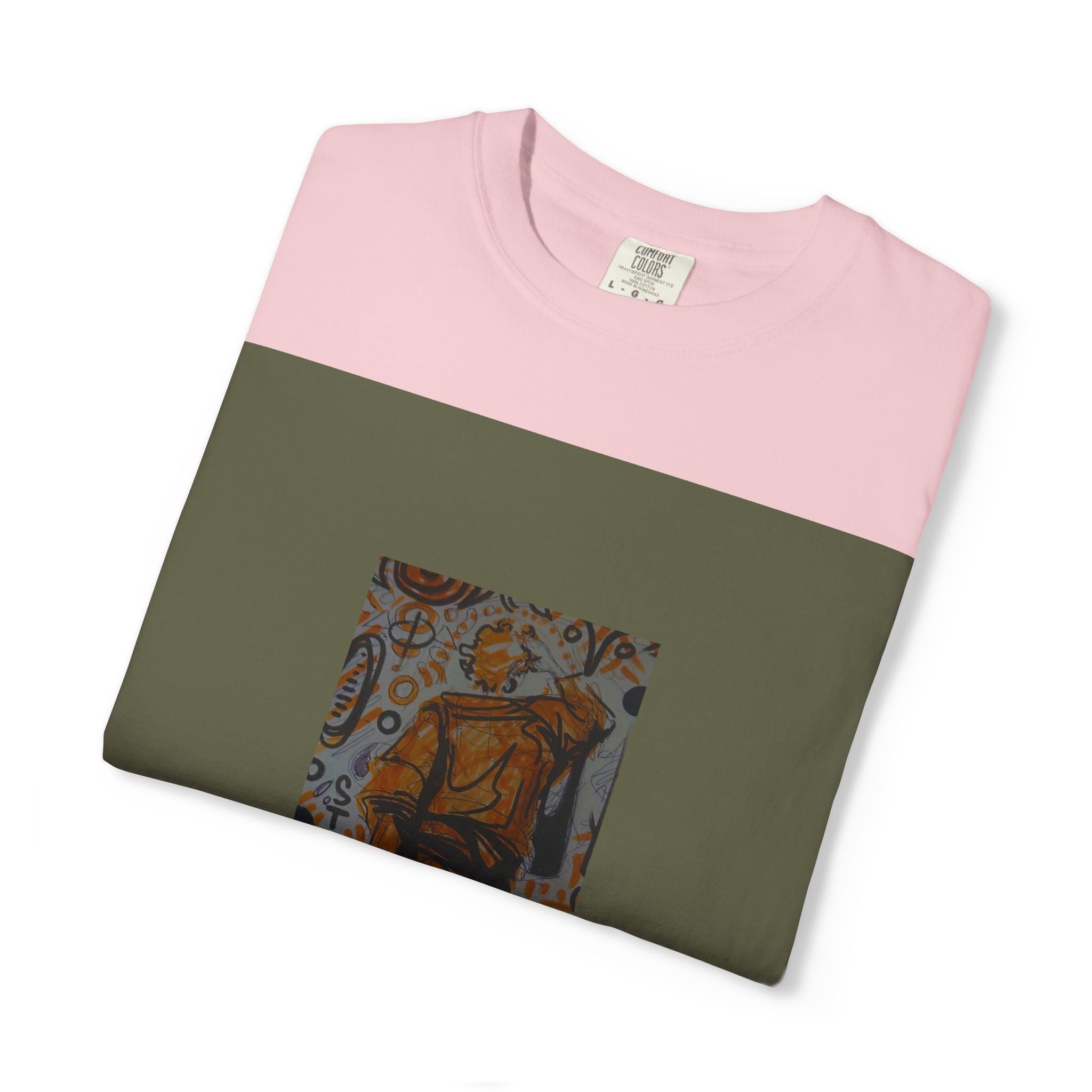 Simple design, alt, Unisex Garment-Dyed T-shirt
