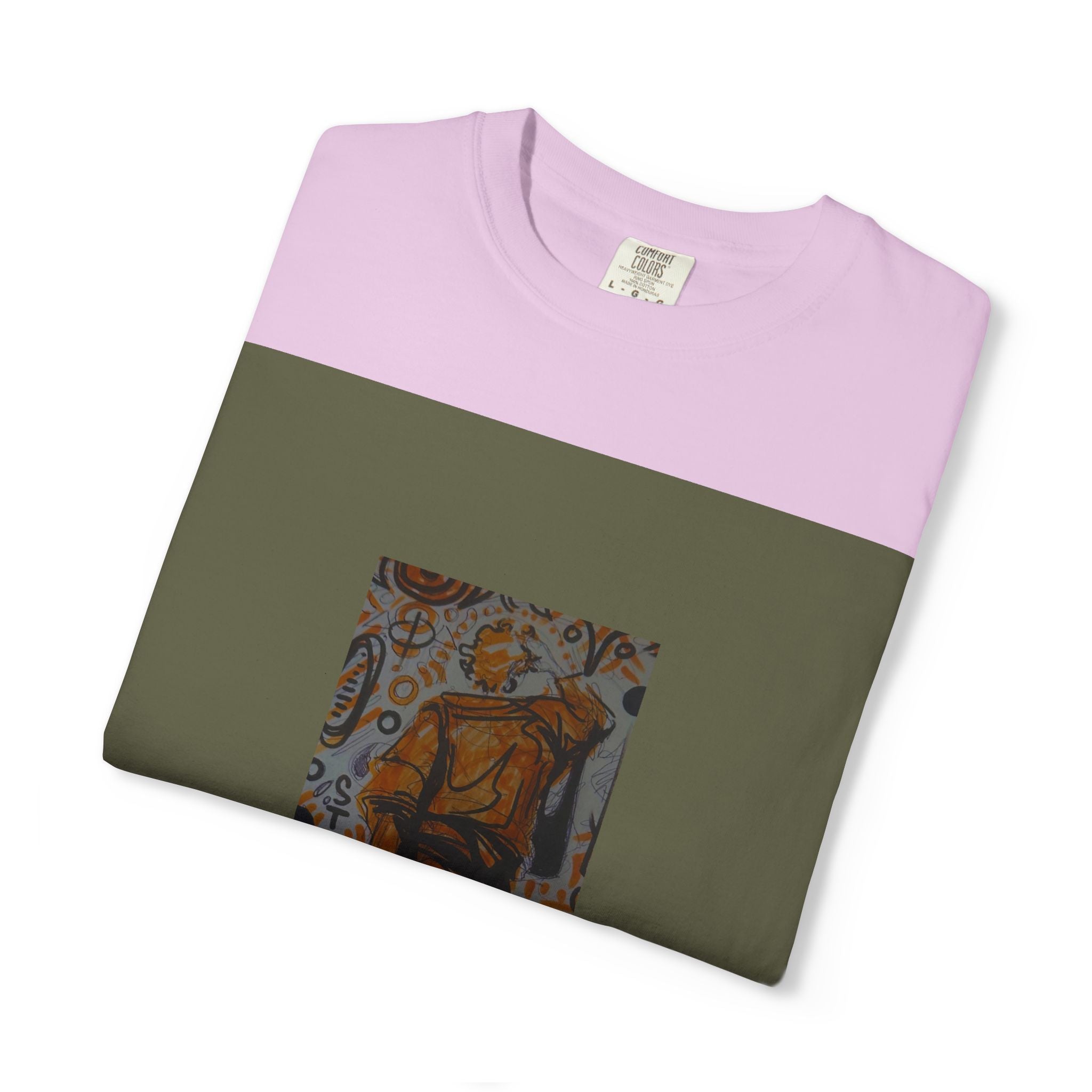 Simple design, alt, Unisex Garment-Dyed T-shirt