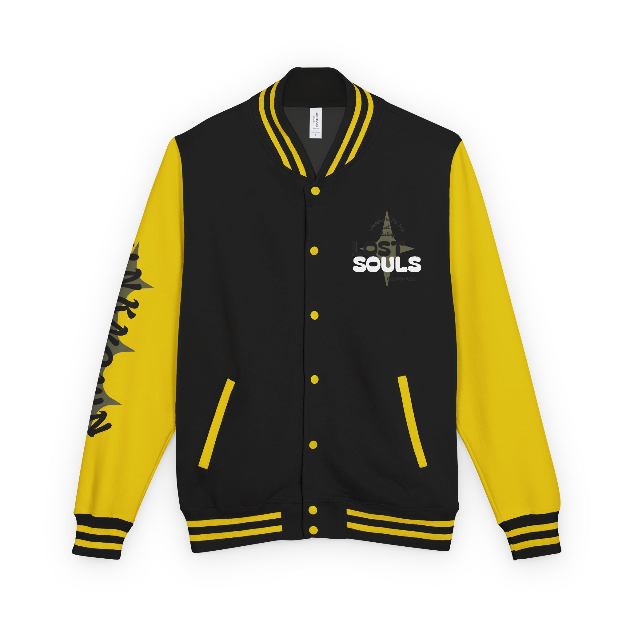 *LOST SOULS* Unisex Heavyweight (FoundFae) Letterman Jacket