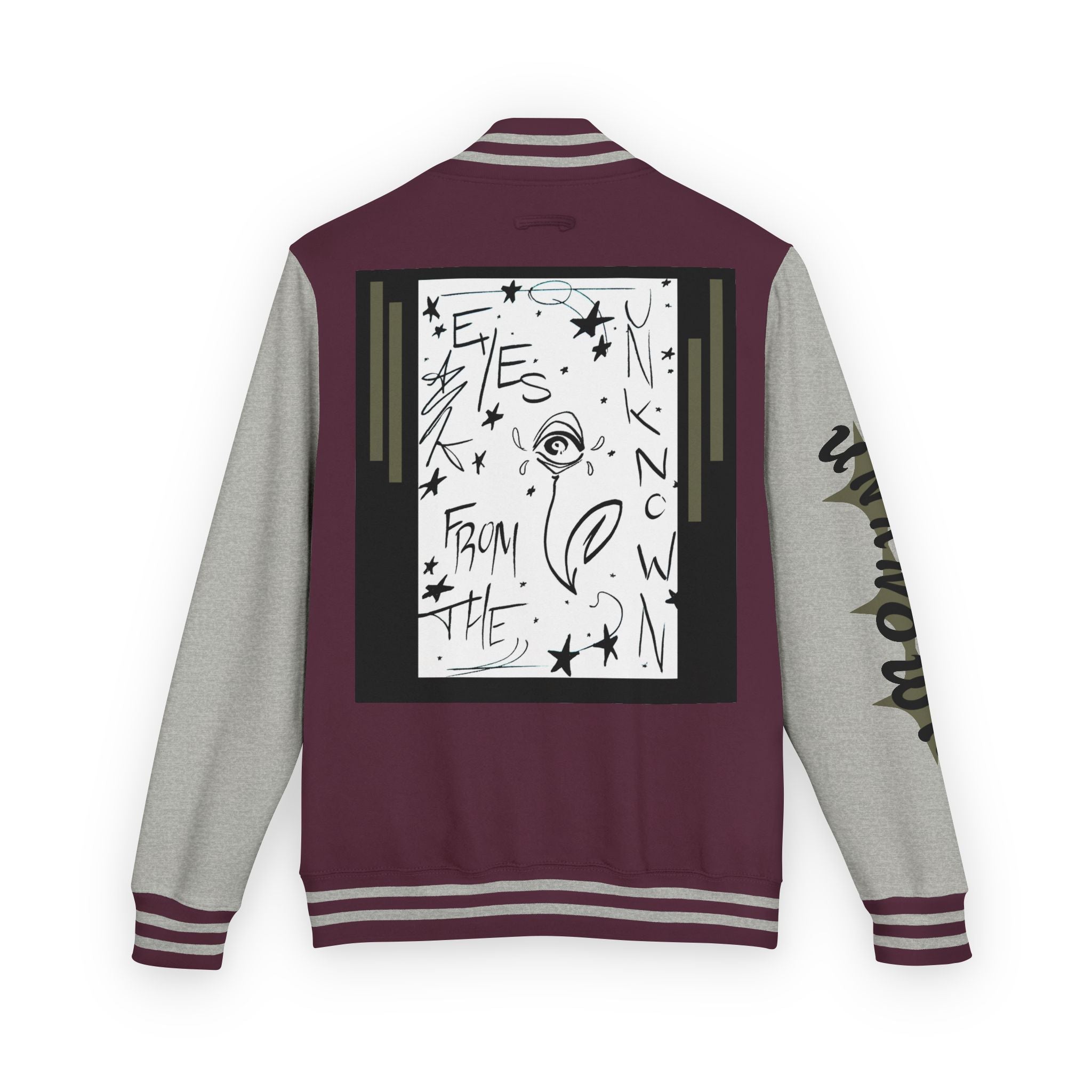 *LOST SOULS* Unisex Heavyweight (FoundFae) Letterman Jacket