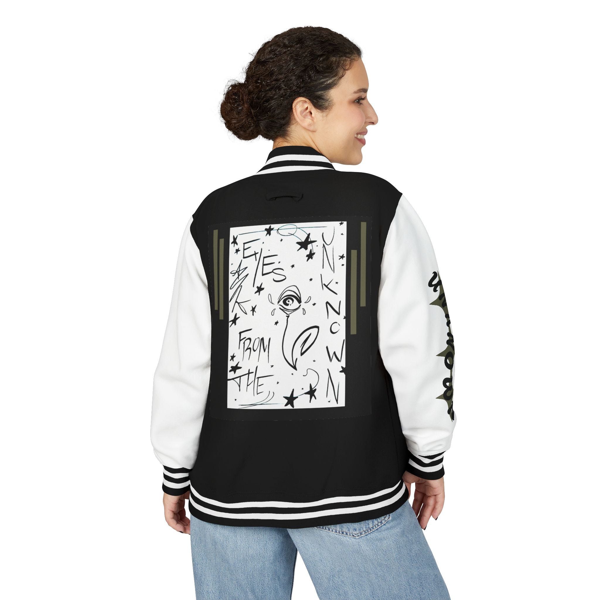 *LOST SOULS* Unisex Heavyweight (FoundFae) Letterman Jacket