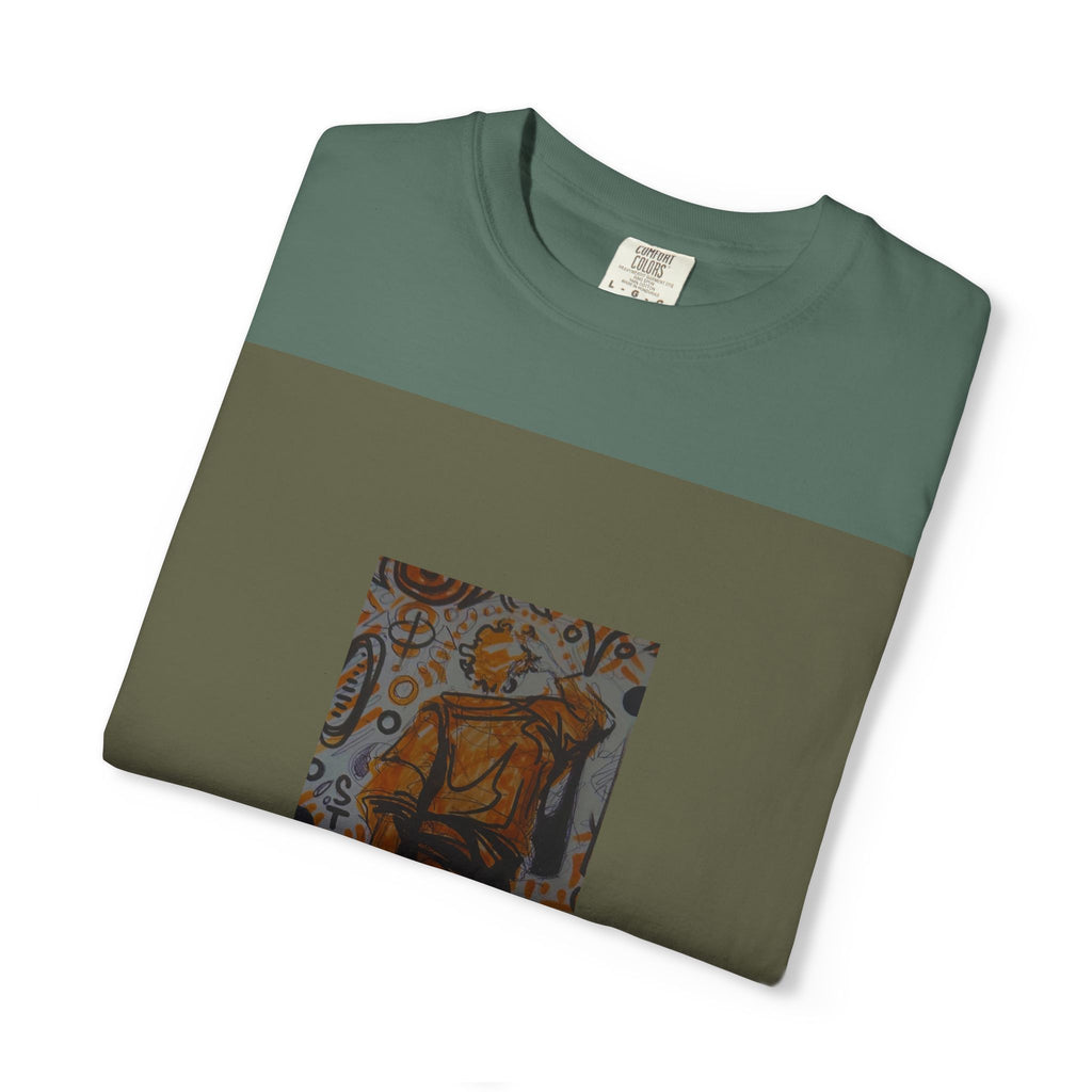 Simple design, alt, Unisex Garment-Dyed T-shirt