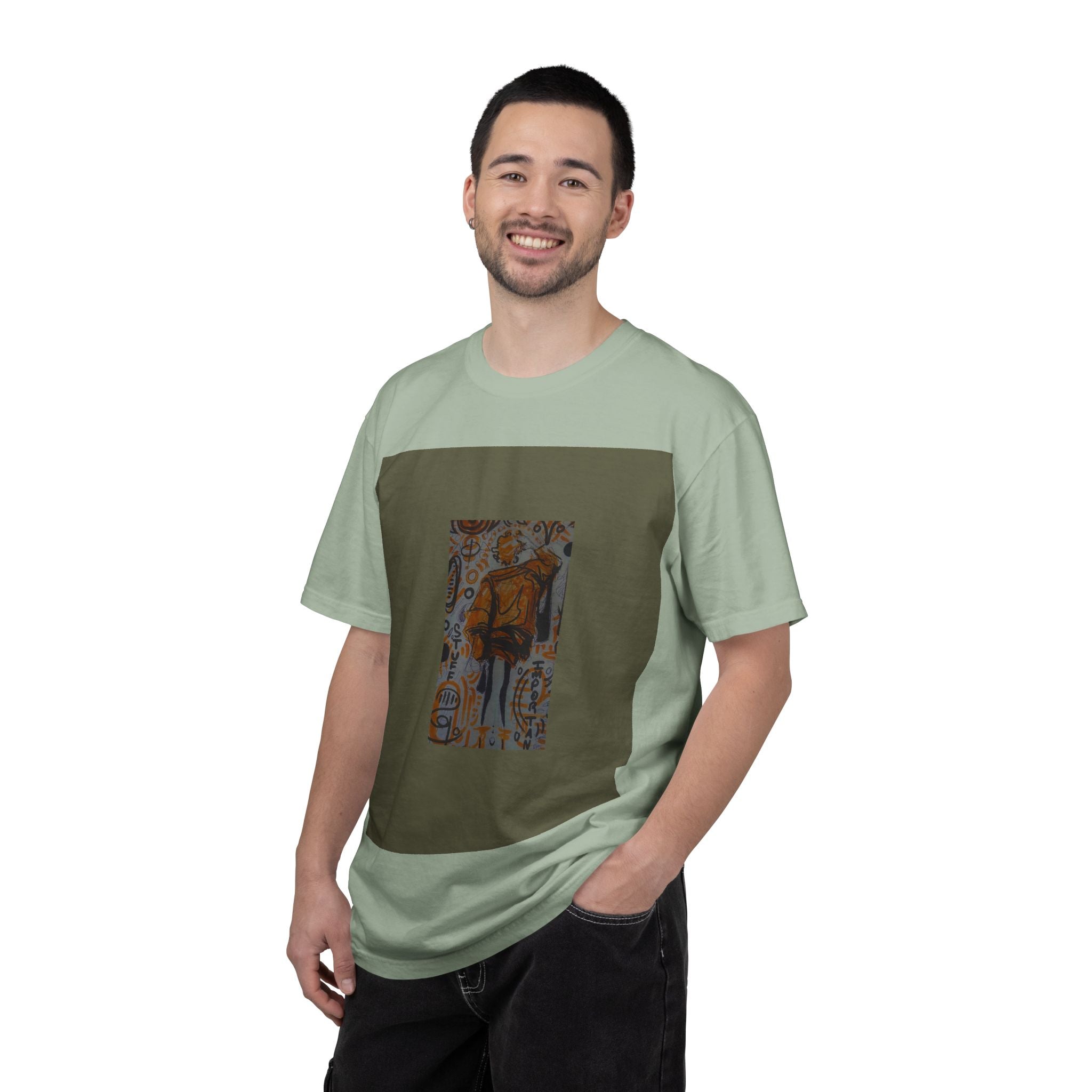 Simple design, alt, Unisex Garment-Dyed T-shirt