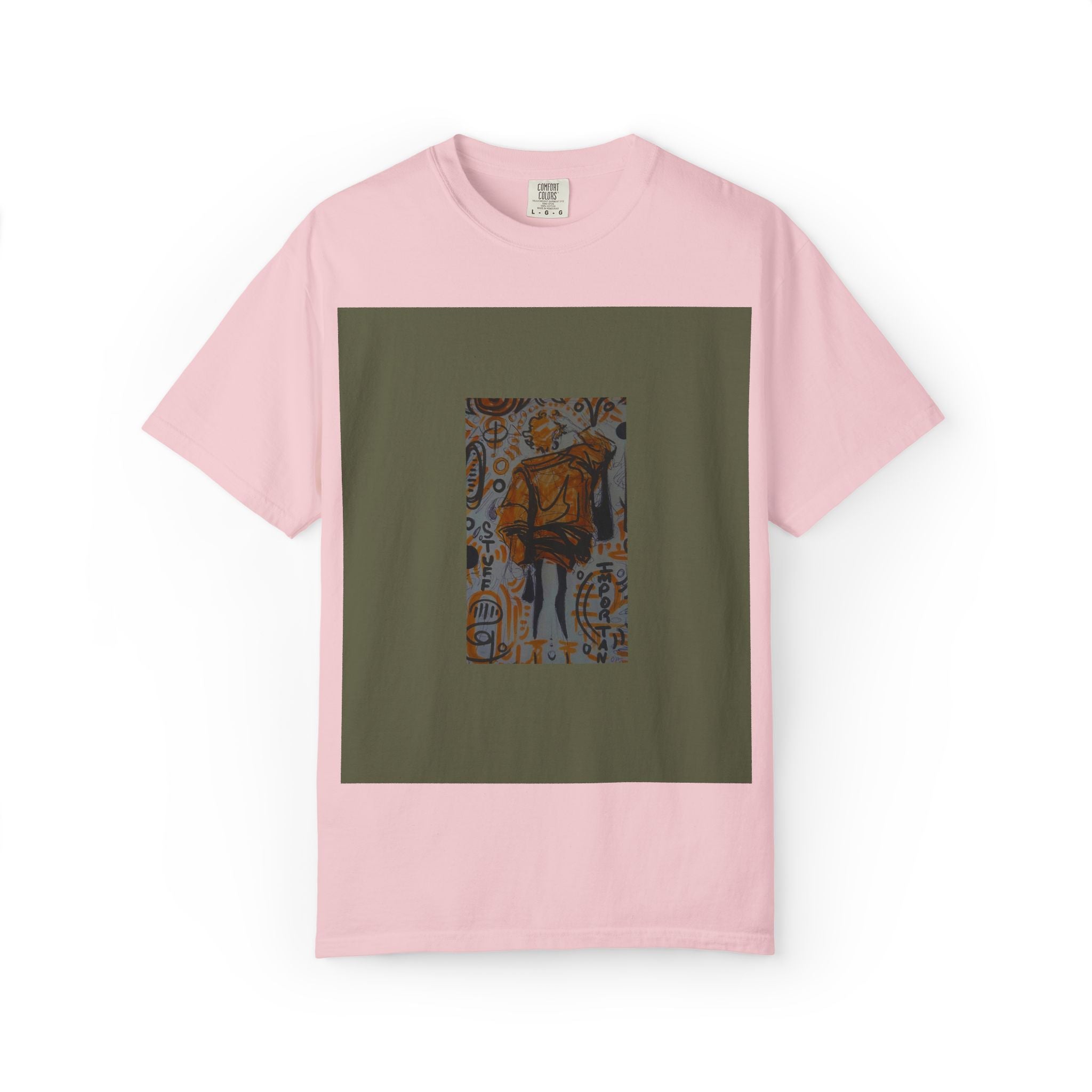 Simple design, alt, Unisex Garment-Dyed T-shirt