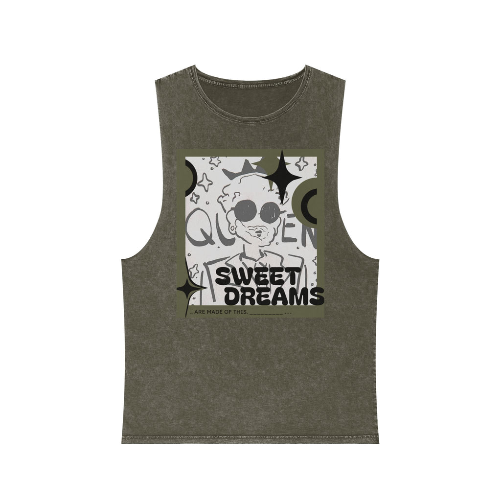 FoundFae (SweetDreams) Aesthetic Unisex Stonewash Tank Top