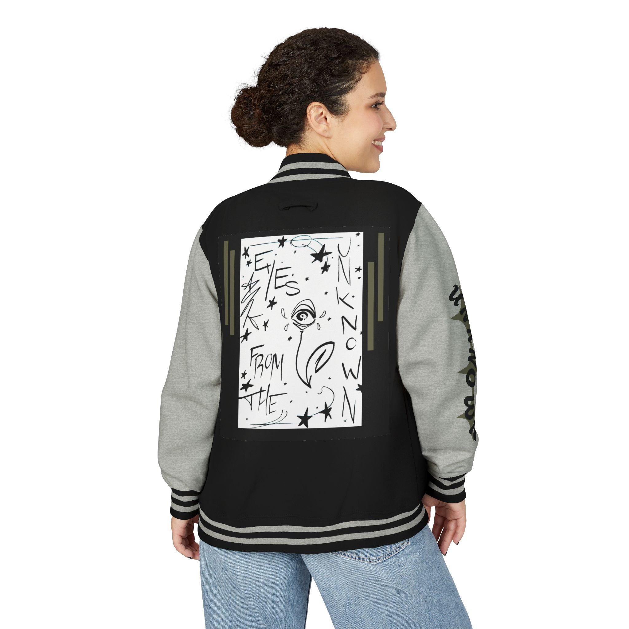 *LOST SOULS* Unisex Heavyweight (FoundFae) Letterman Jacket