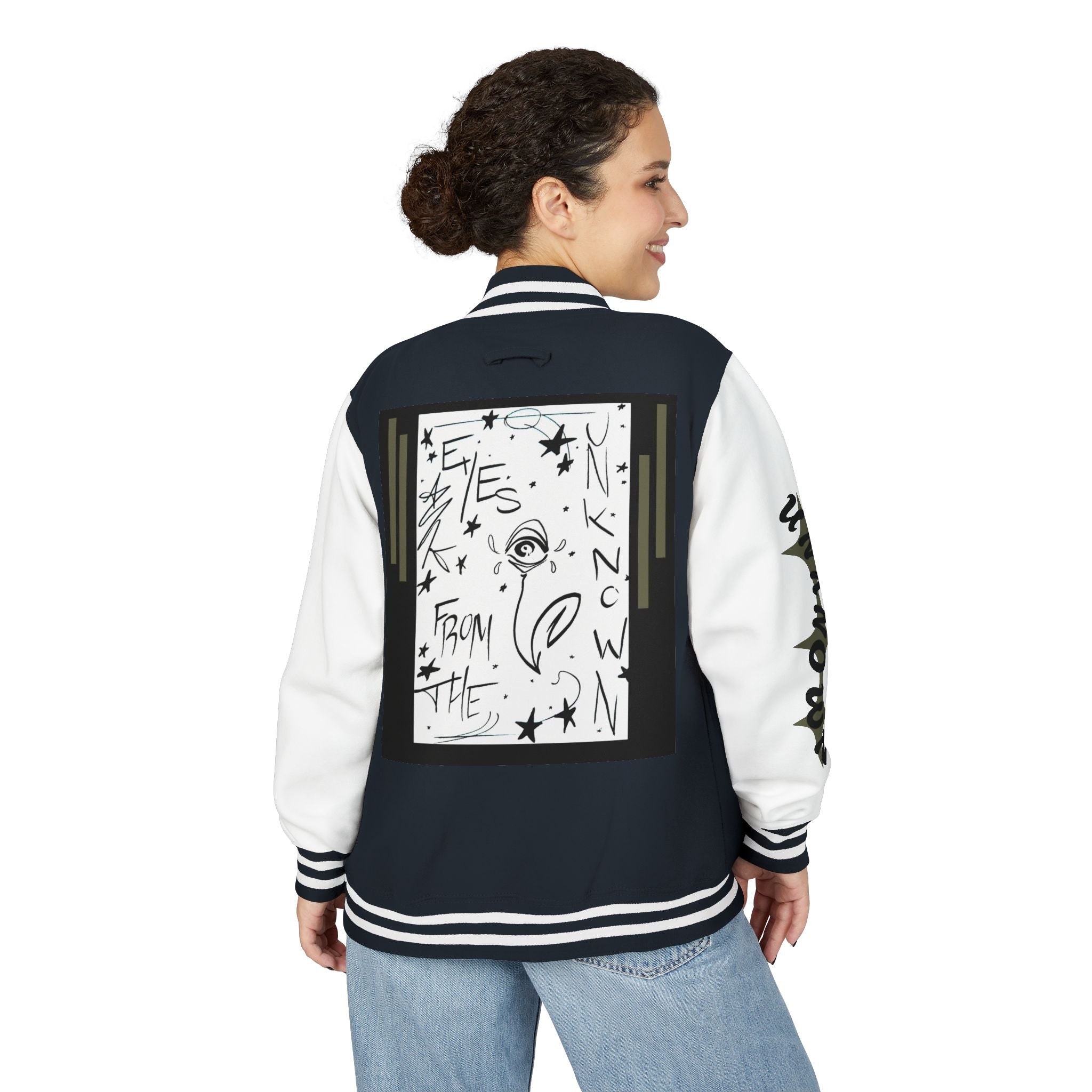 *LOST SOULS* Unisex Heavyweight (FoundFae) Letterman Jacket