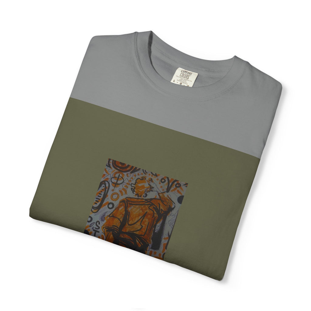 Simple design, alt, Unisex Garment-Dyed T-shirt