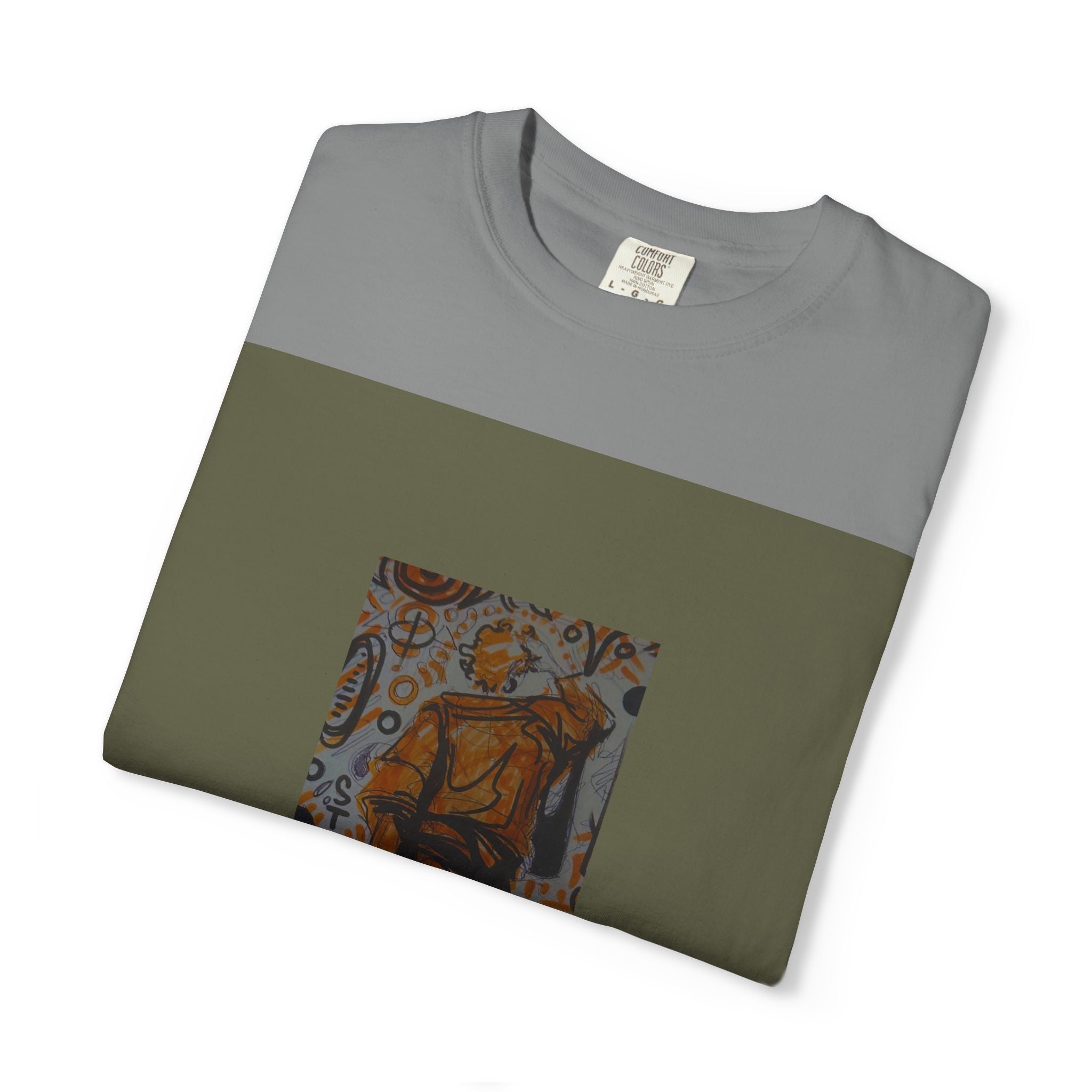Simple design, alt, Unisex Garment-Dyed T-shirt