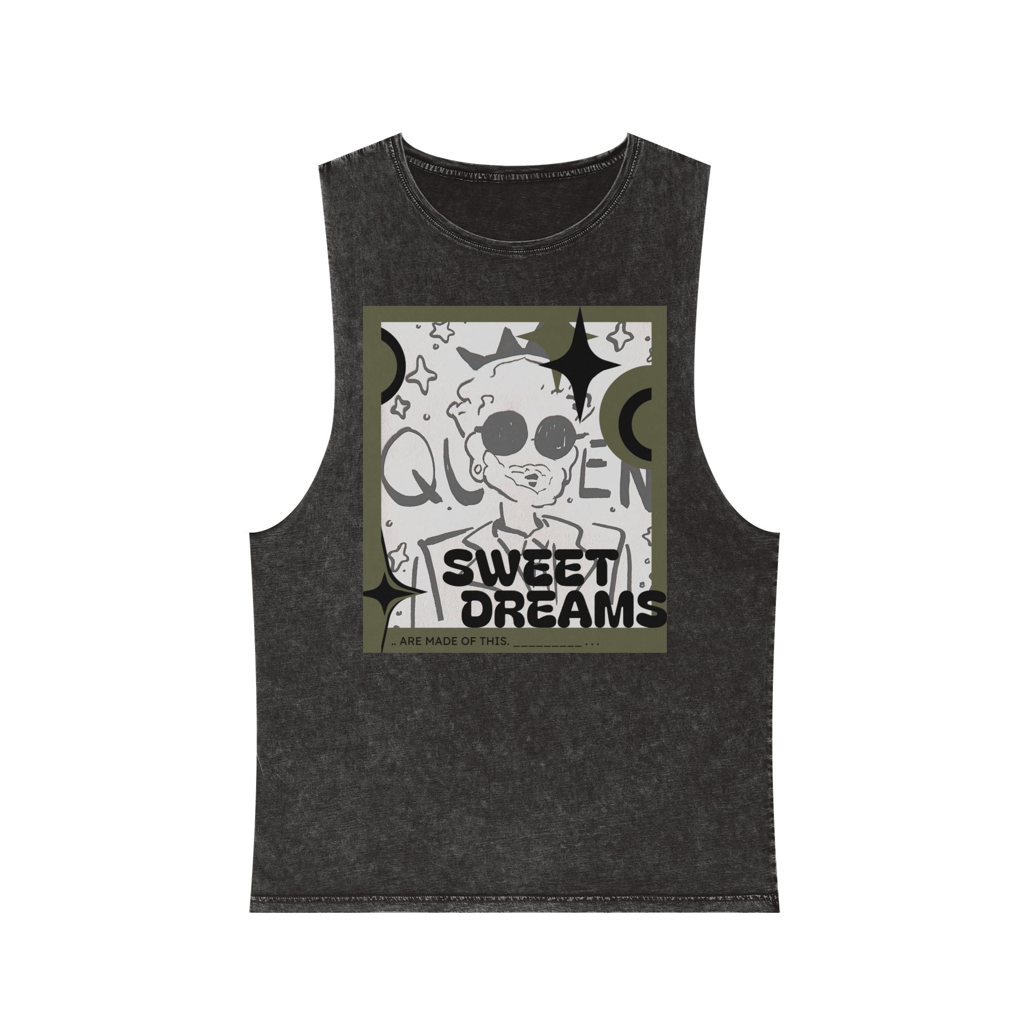 FoundFae (SweetDreams) Aesthetic Unisex Stonewash Tank Top
