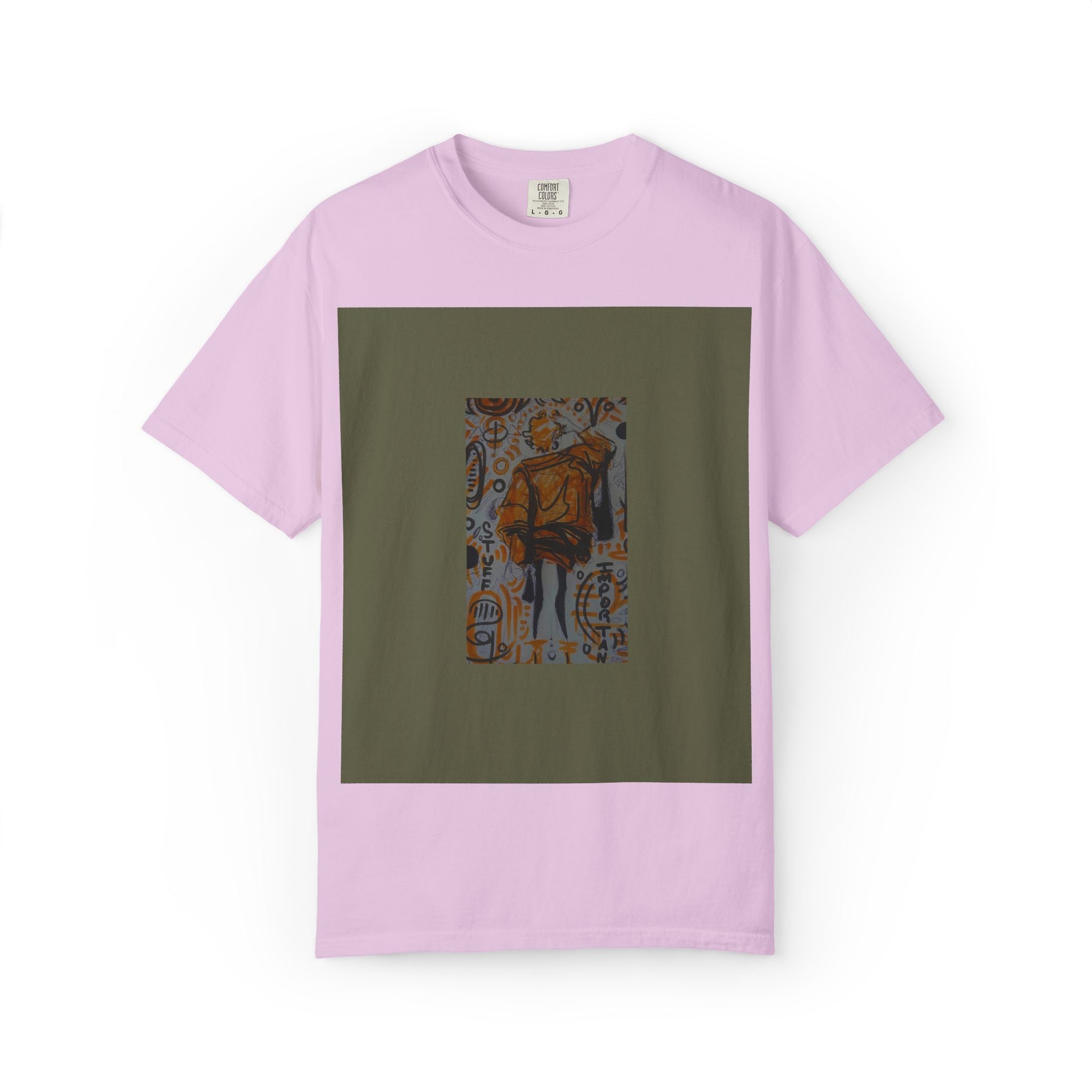 Simple design, alt, Unisex Garment-Dyed T-shirt