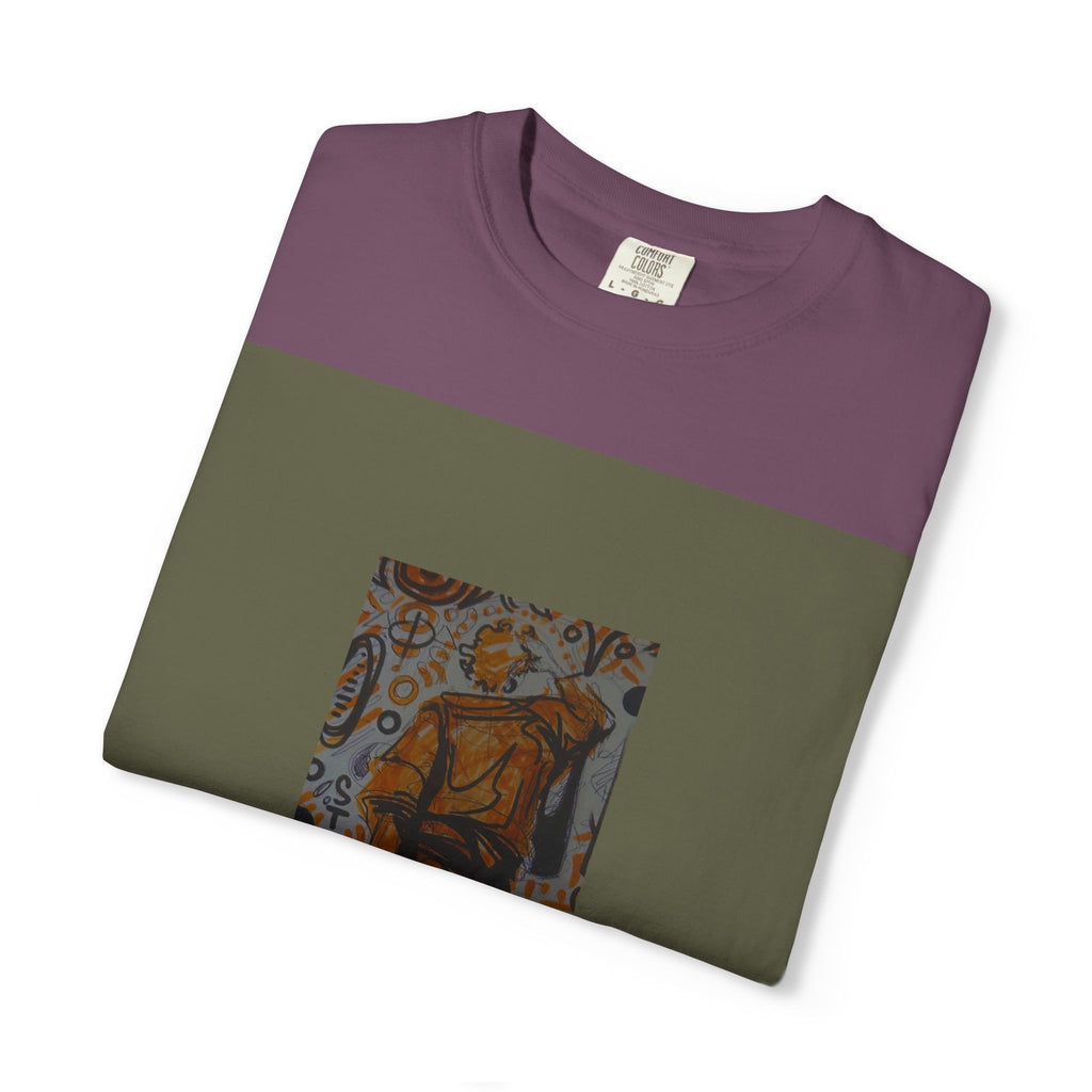 Simple design, alt, Unisex Garment-Dyed T-shirt