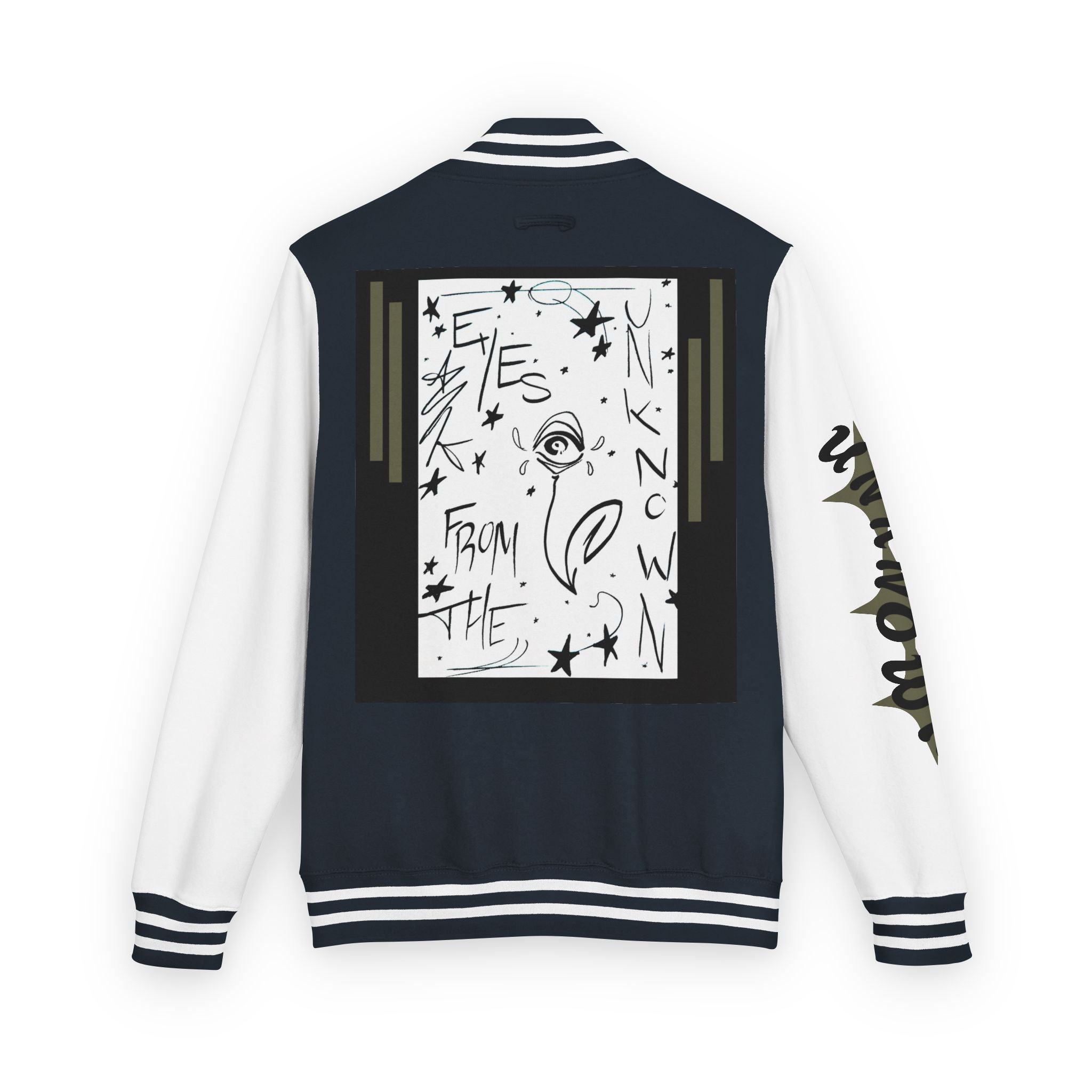 *LOST SOULS* Unisex Heavyweight (FoundFae) Letterman Jacket