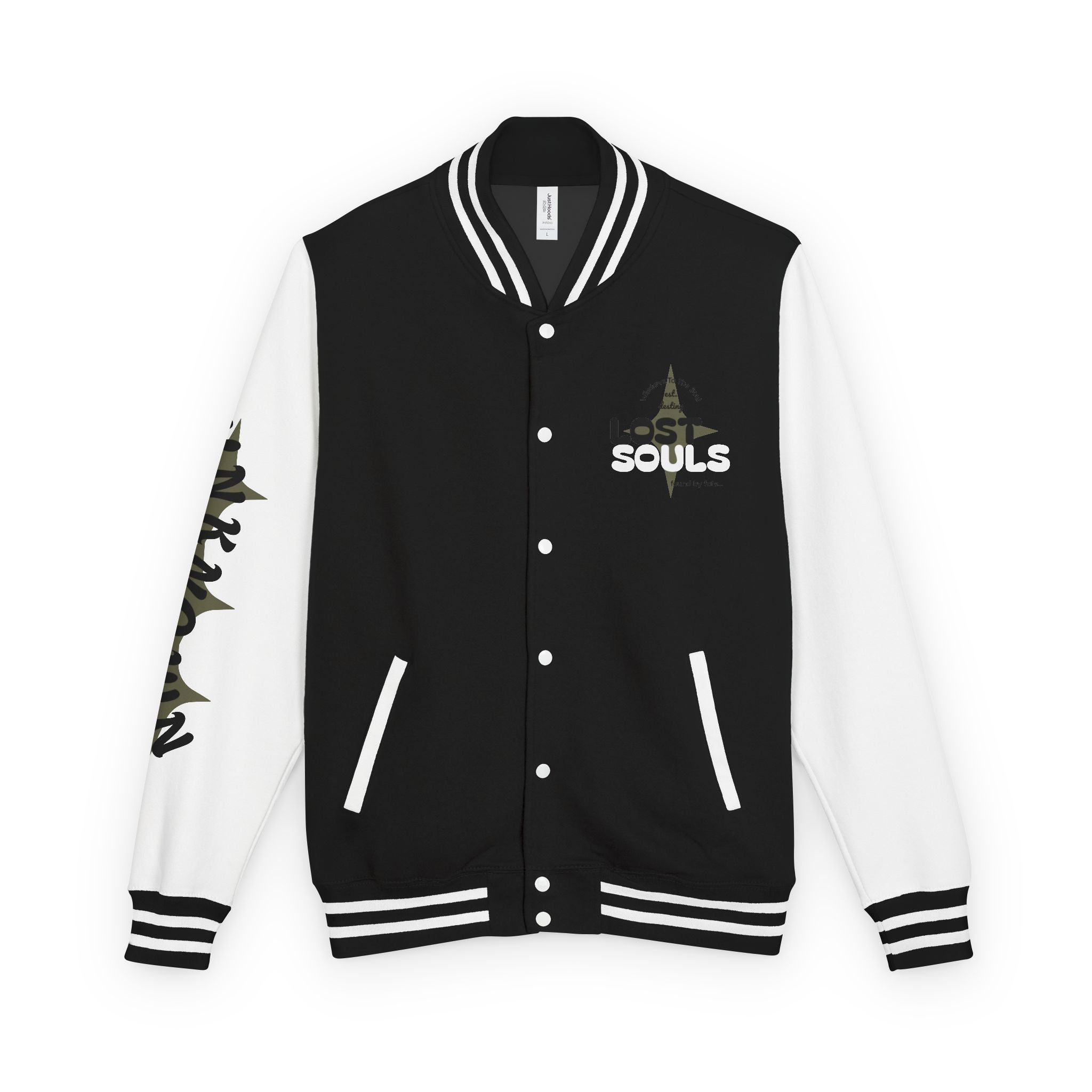 *LOST SOULS* Unisex Heavyweight (FoundFae) Letterman Jacket