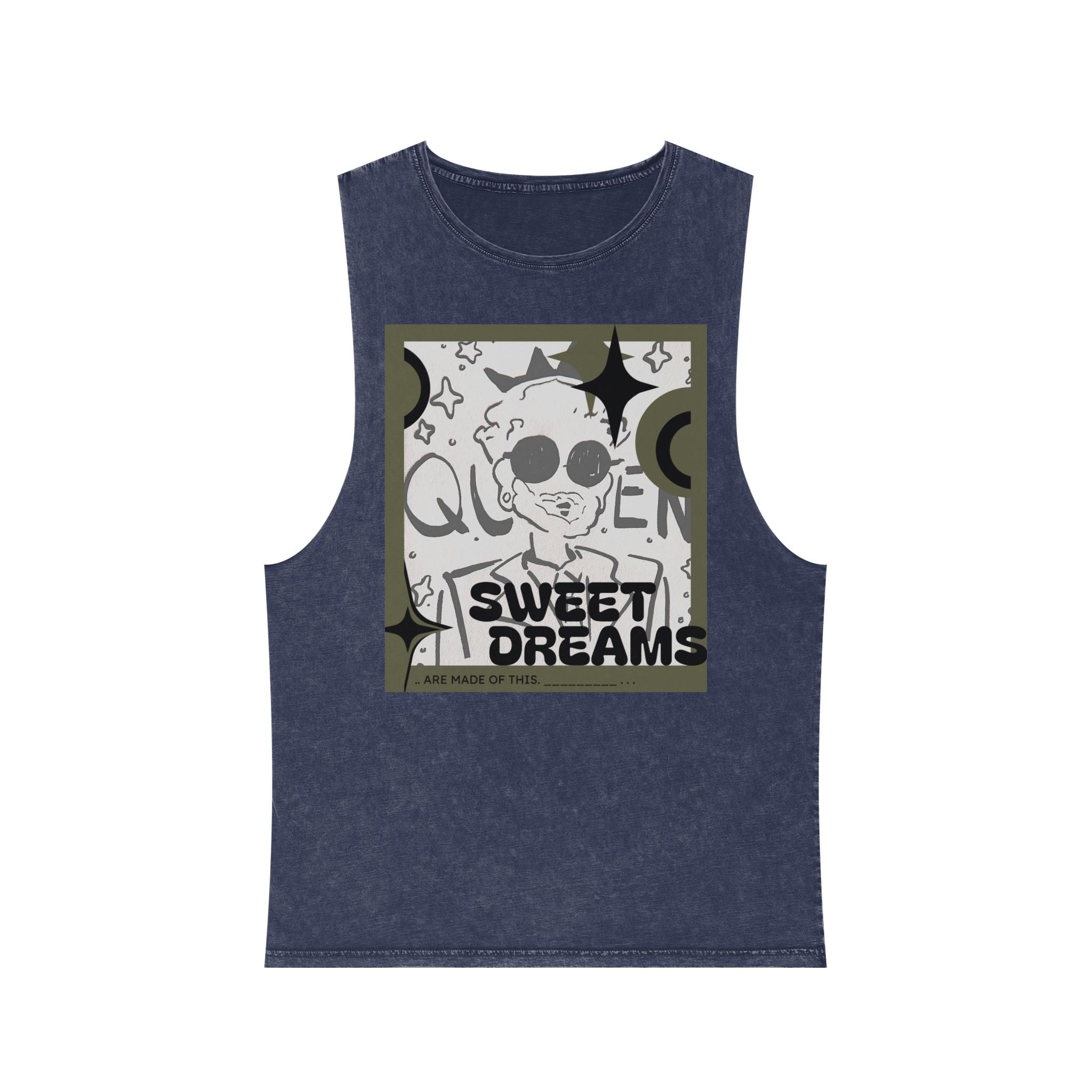 FoundFae (SweetDreams) Aesthetic Unisex Stonewash Tank Top