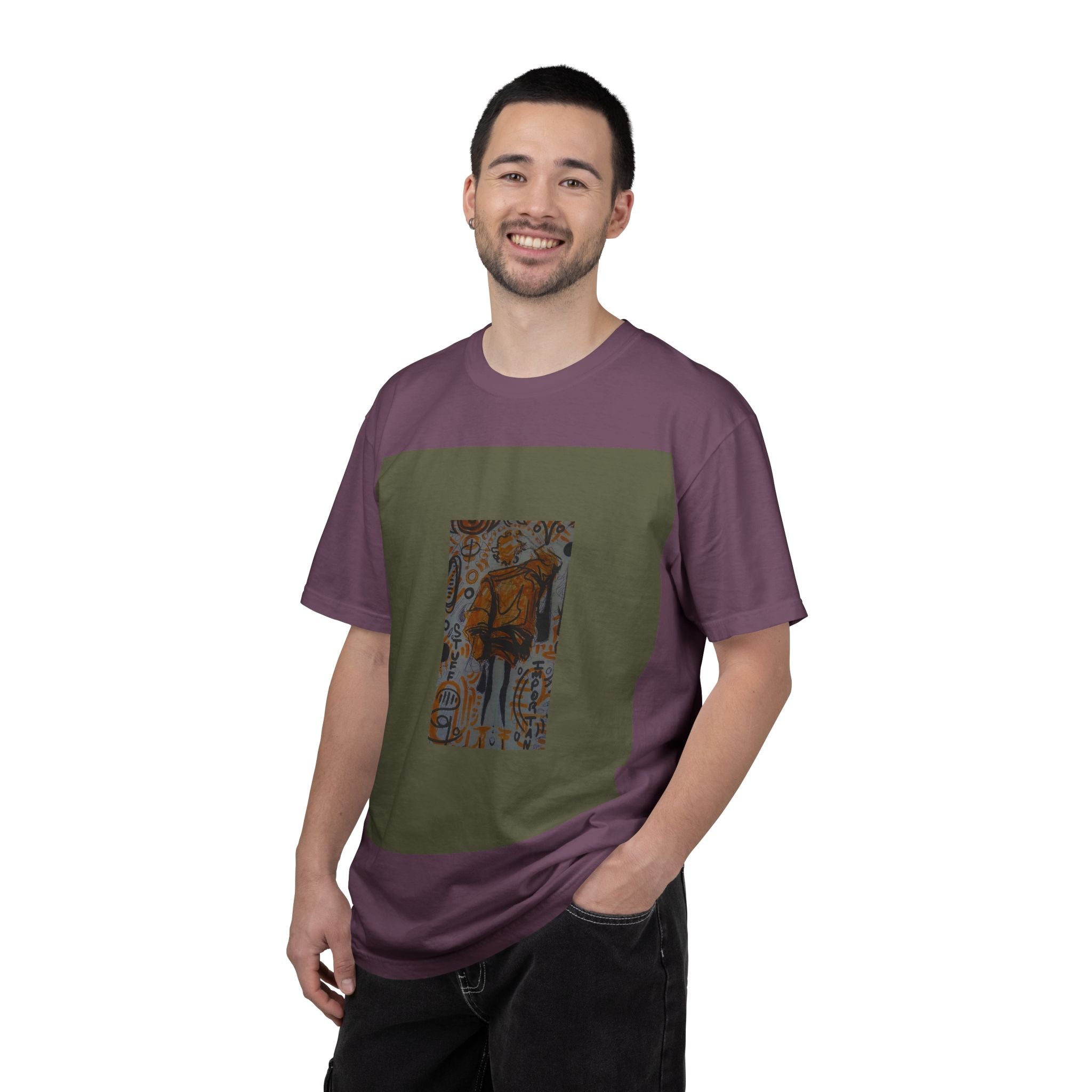 Simple design, alt, Unisex Garment-Dyed T-shirt