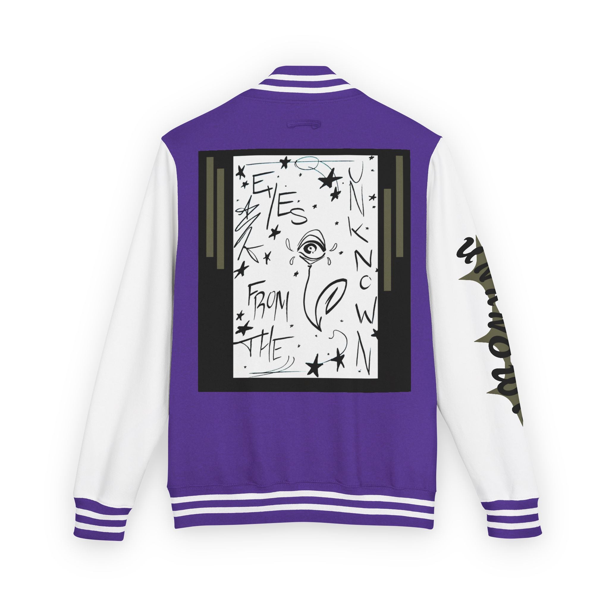 *LOST SOULS* Unisex Heavyweight (FoundFae) Letterman Jacket