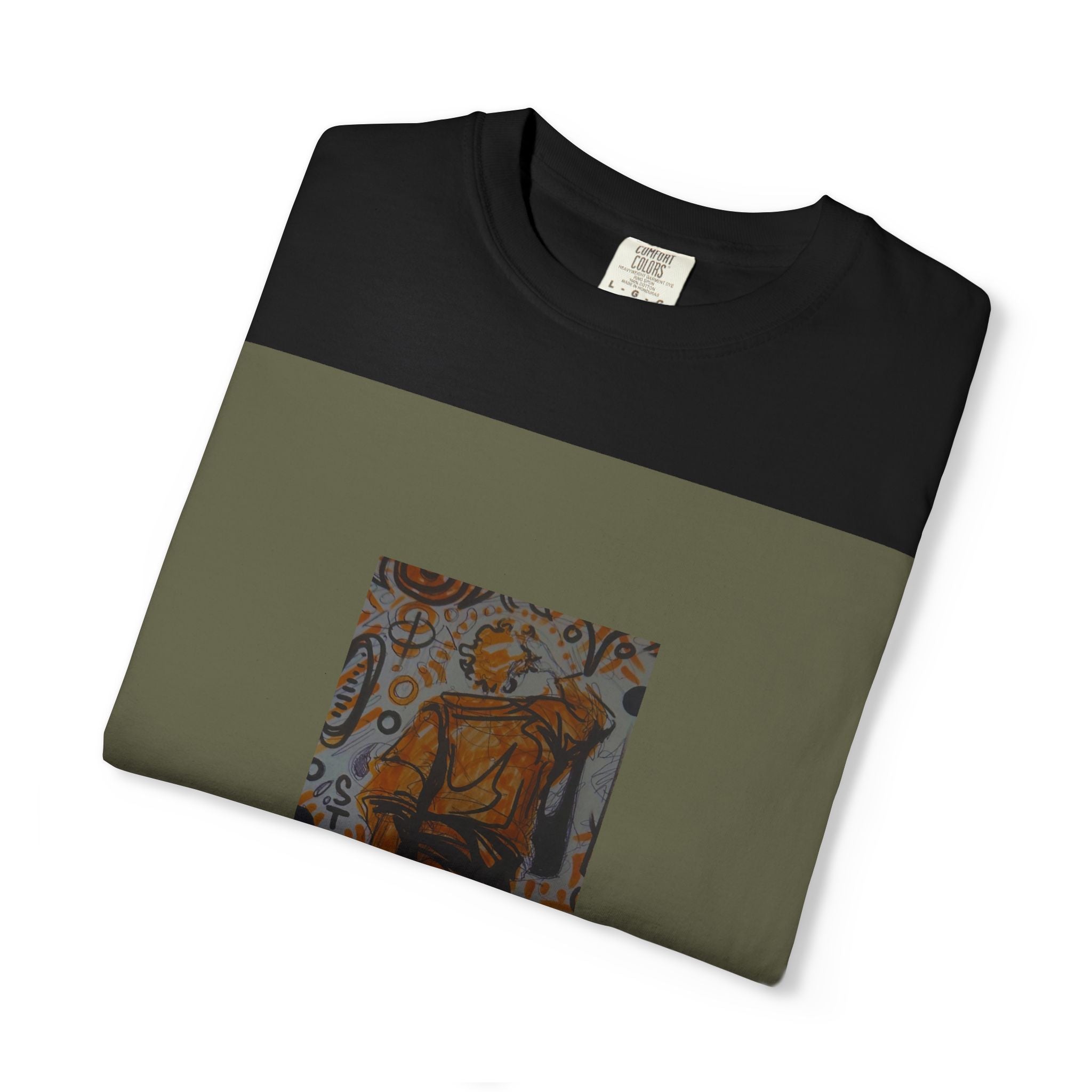 Simple design, alt, Unisex Garment-Dyed T-shirt