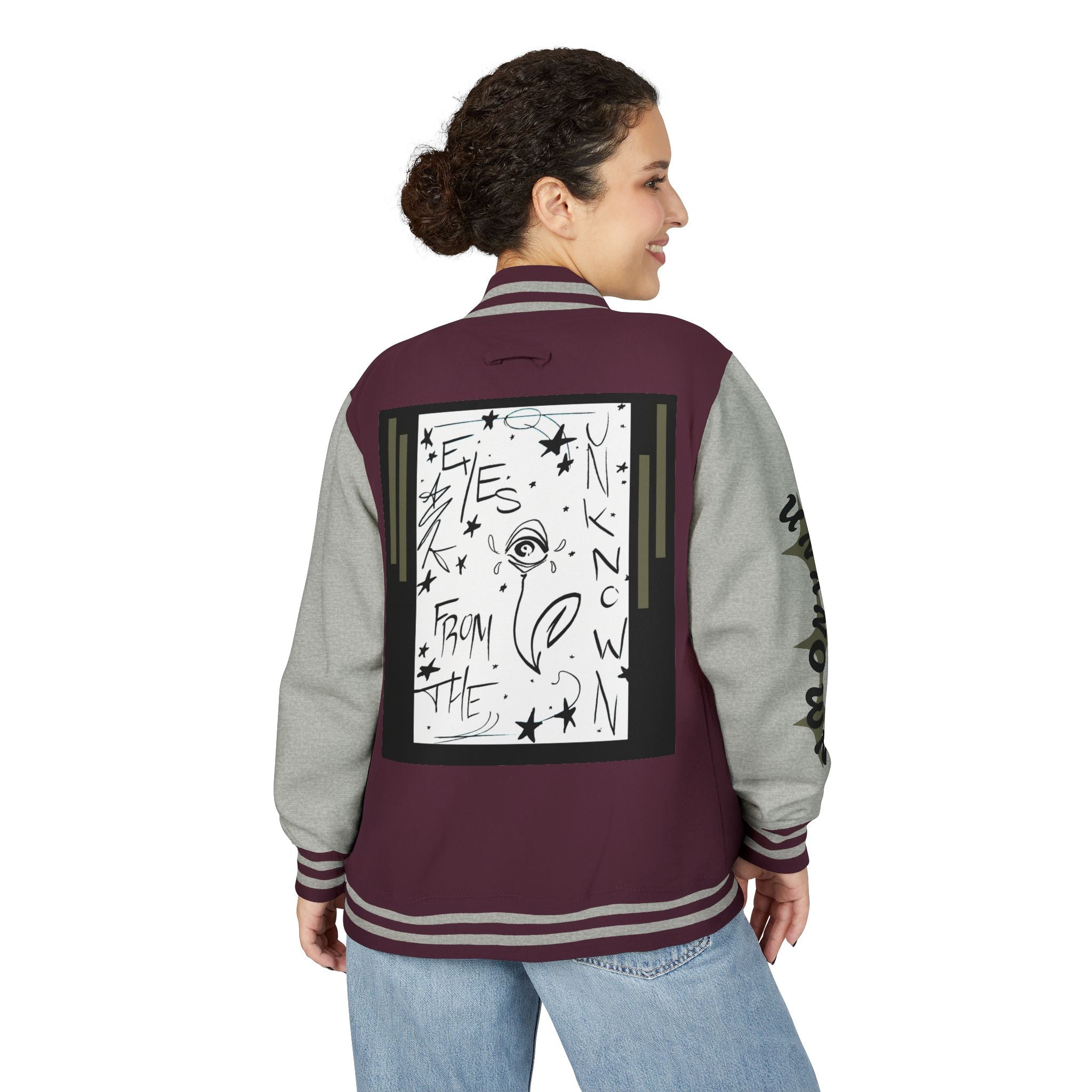 *LOST SOULS* Unisex Heavyweight (FoundFae) Letterman Jacket