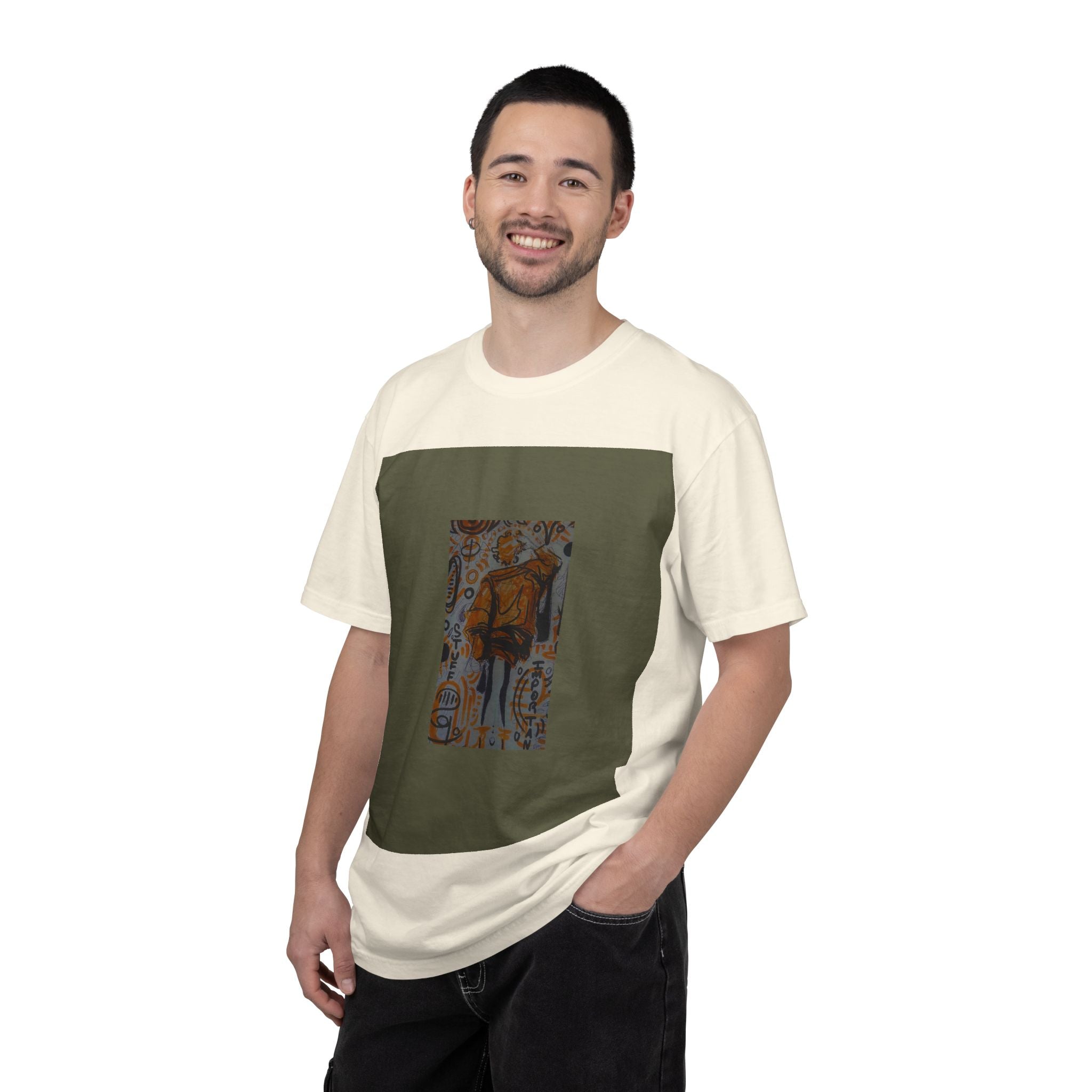 Simple design, alt, Unisex Garment-Dyed T-shirt