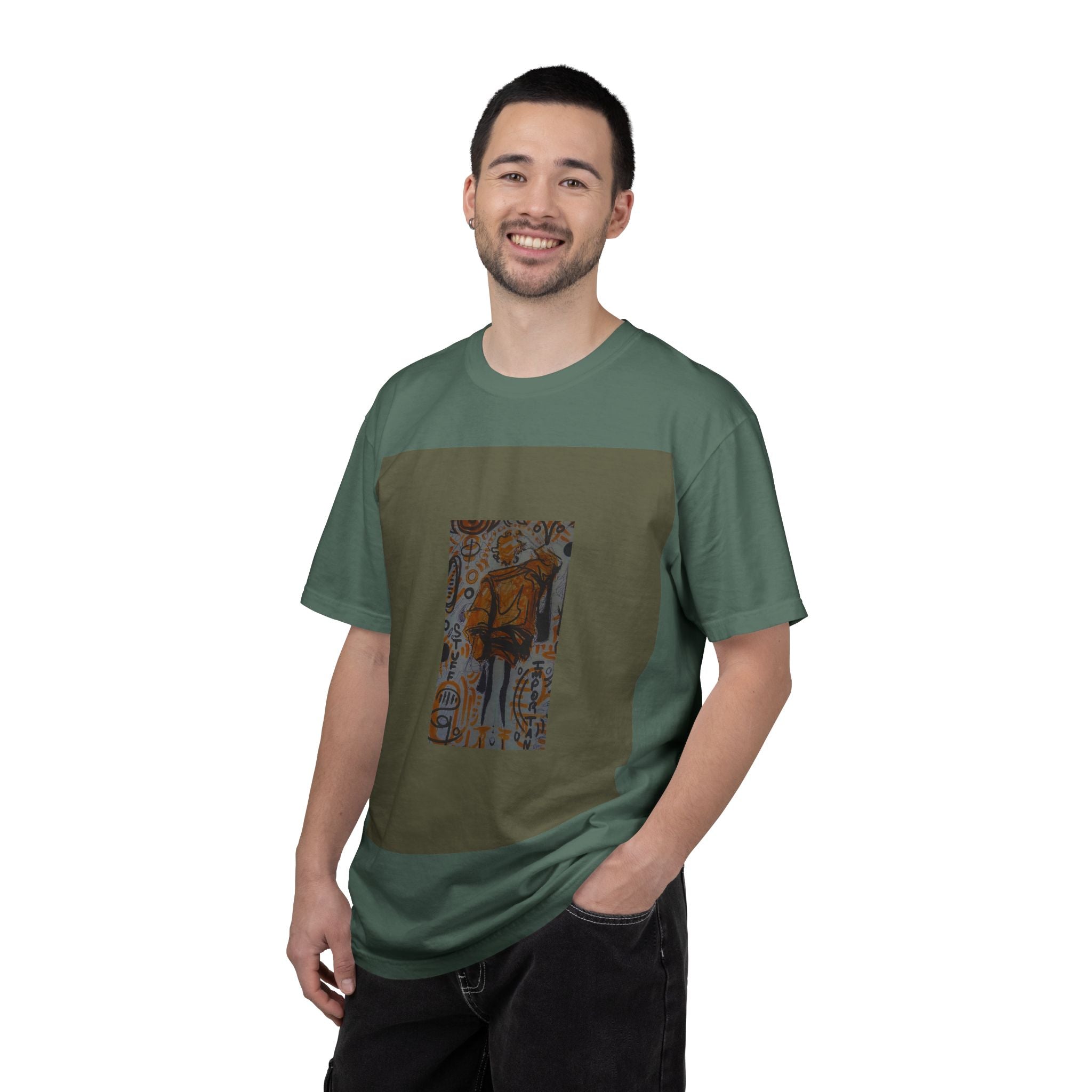 Simple design, alt, Unisex Garment-Dyed T-shirt